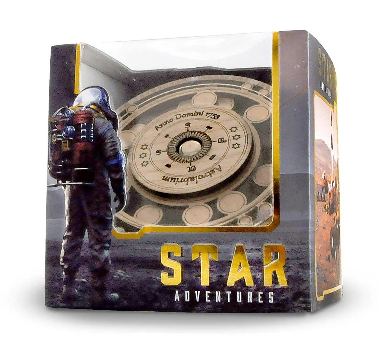 The astrolabe - Wooden Labyrinth Puzzle - Difficulty 4/6 Extreme - Star Adventures Series - Image 3