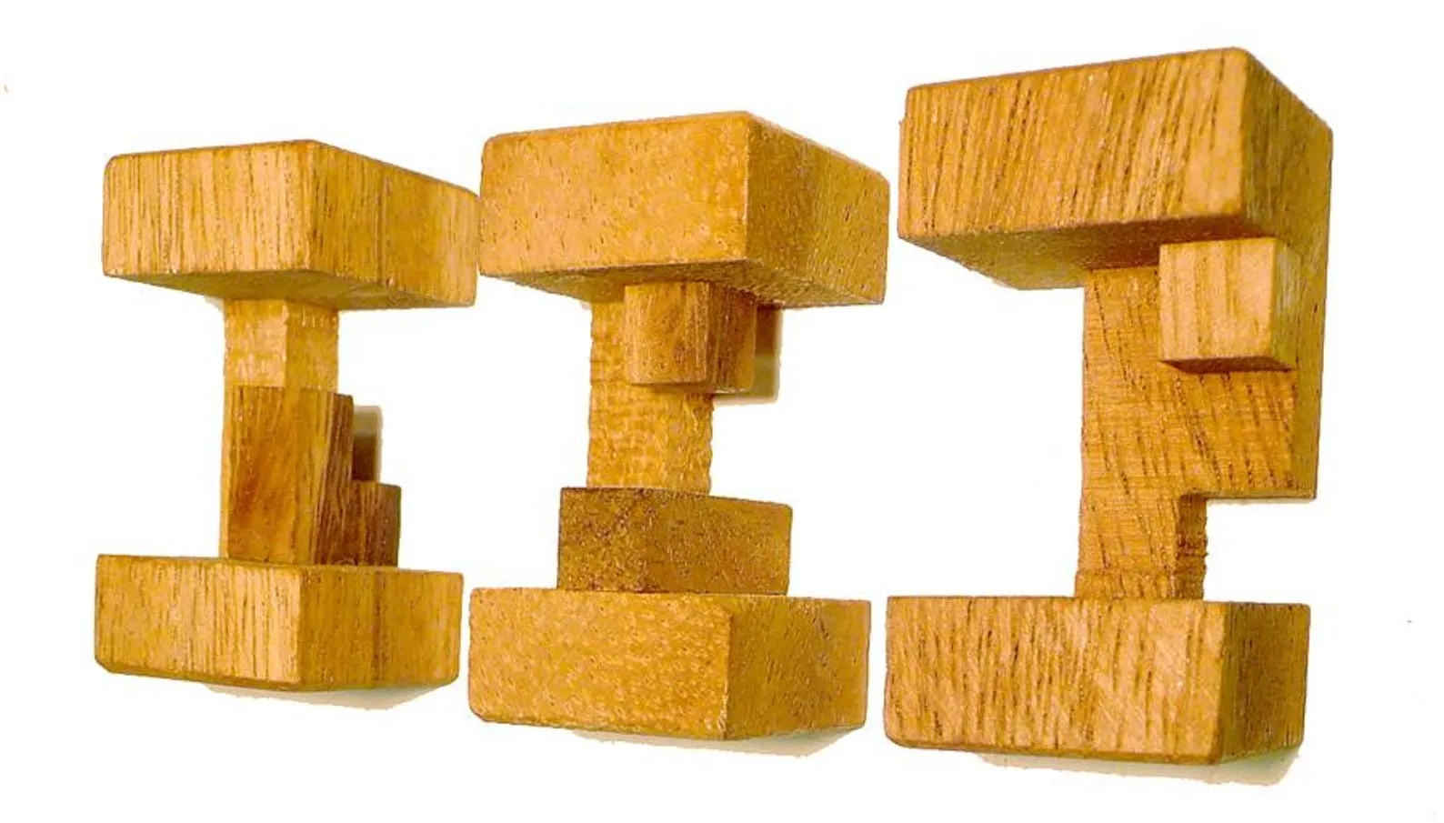 Tree Mini - 3D Brain Teaser in Fine Wood - Difficulty 3/6 Hard - Leonardo da Vinci Collection - Image 2