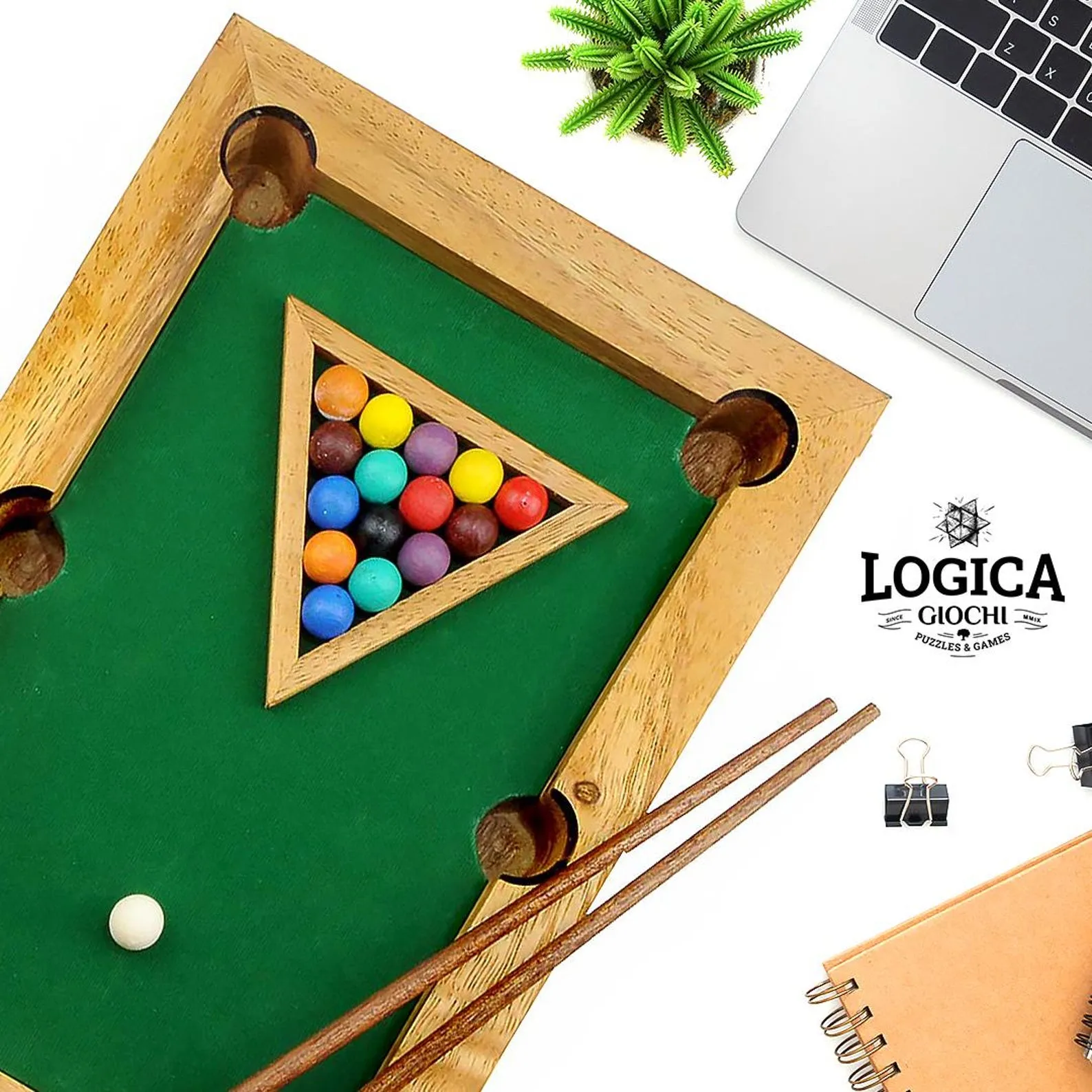 Desk Billiard - 2 Players - Travel Size - Image 7