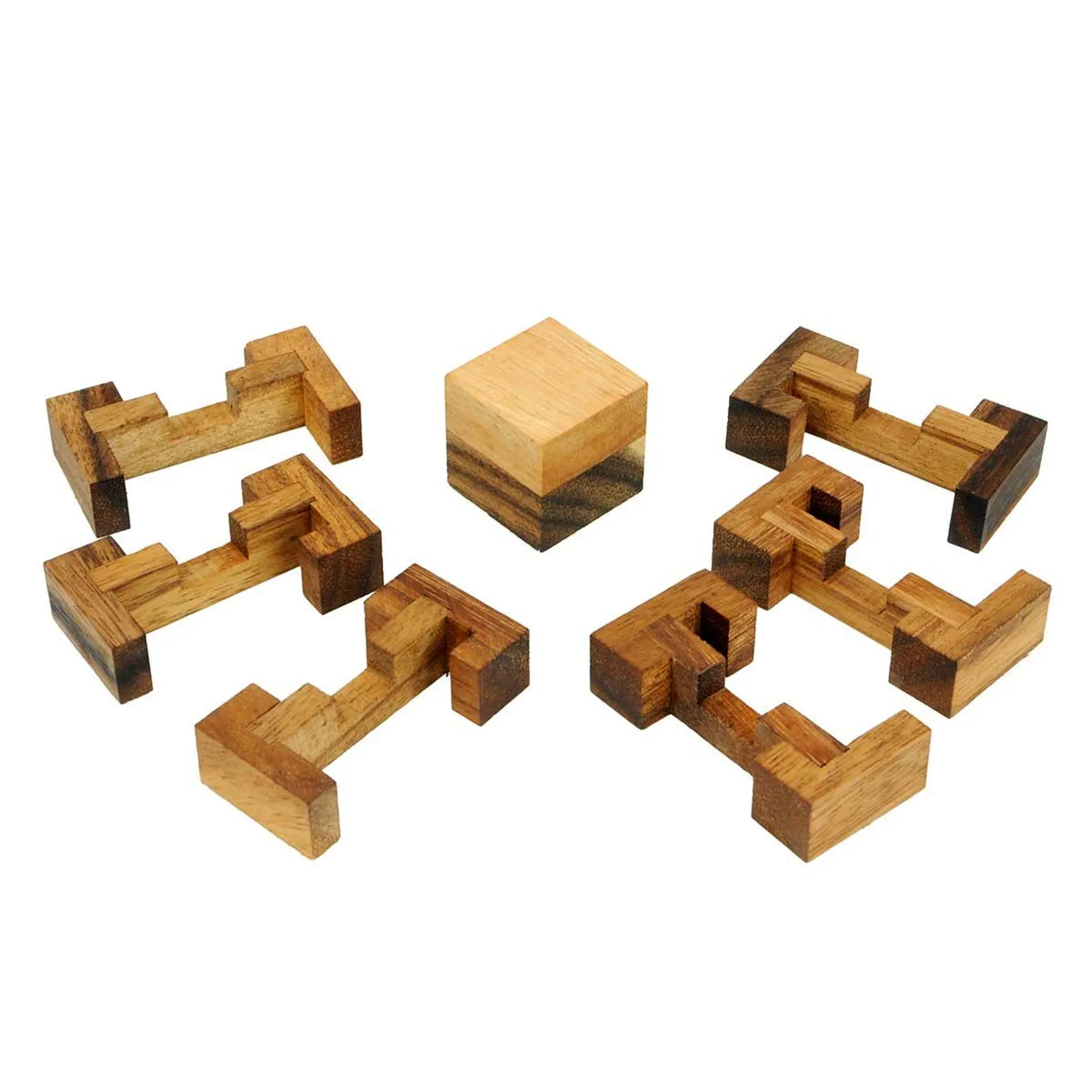 Trap - 3D Wooden Brain Teaser - Difficulty 5/6 Incredible - Leonardo da Vinci Collection - Image 4