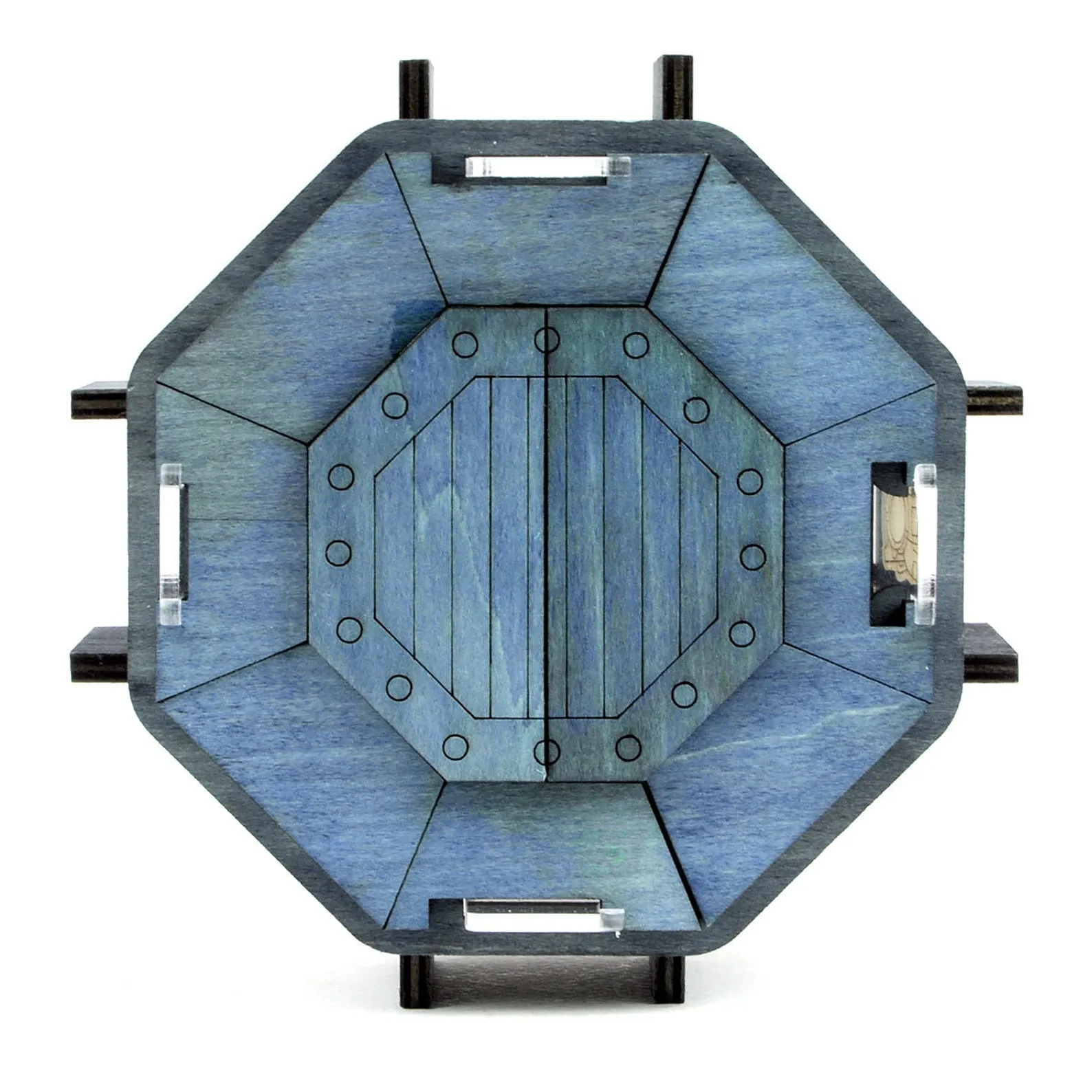 Space Station - Secret Box - Wooden Brain Teaser - Difficulty 5/6 Incredible - Star Adventures Series - Image 4