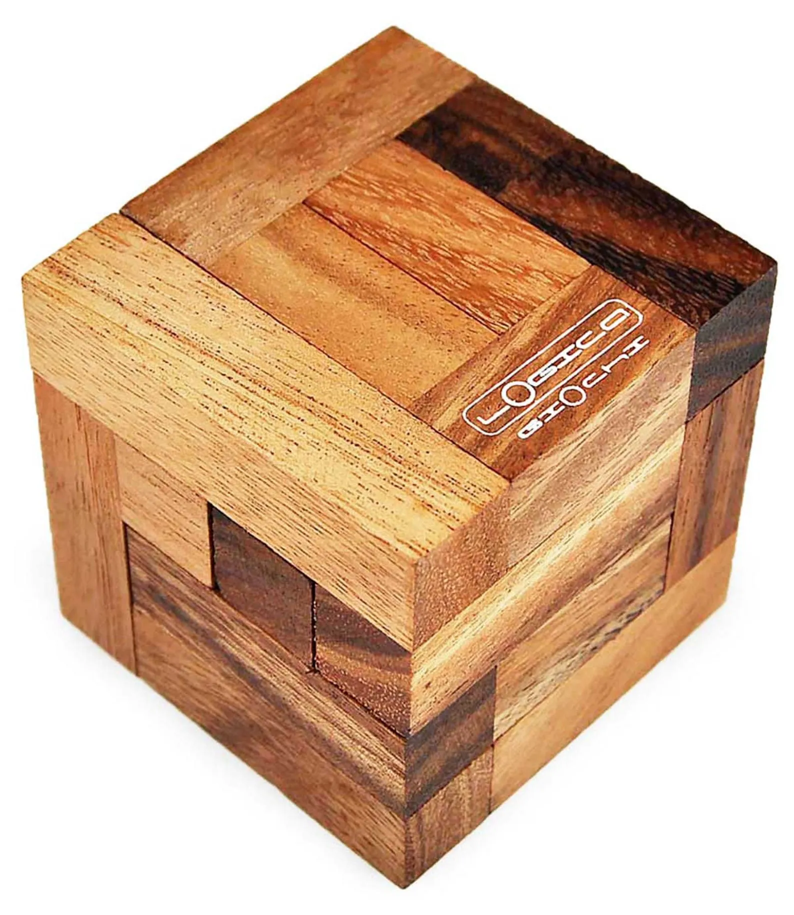 Vitruvian Cube - 3D Wooden Brain Teaser - Difficulty 5/6 Incredible - Leonardo da Vinci Collection