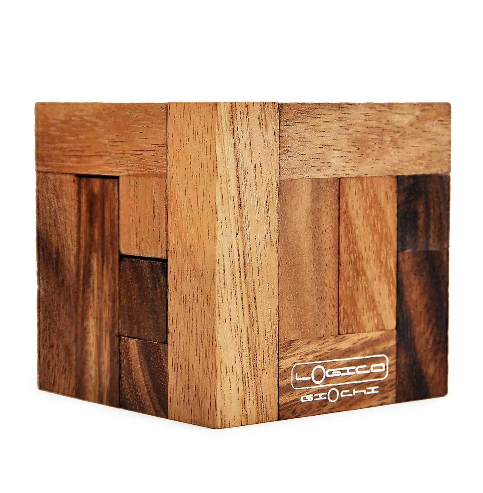 Vitruvian Cube - 3D Wooden Brain Teaser - Difficulty 5/6 Incredible - Leonardo da Vinci Collection - Image 2