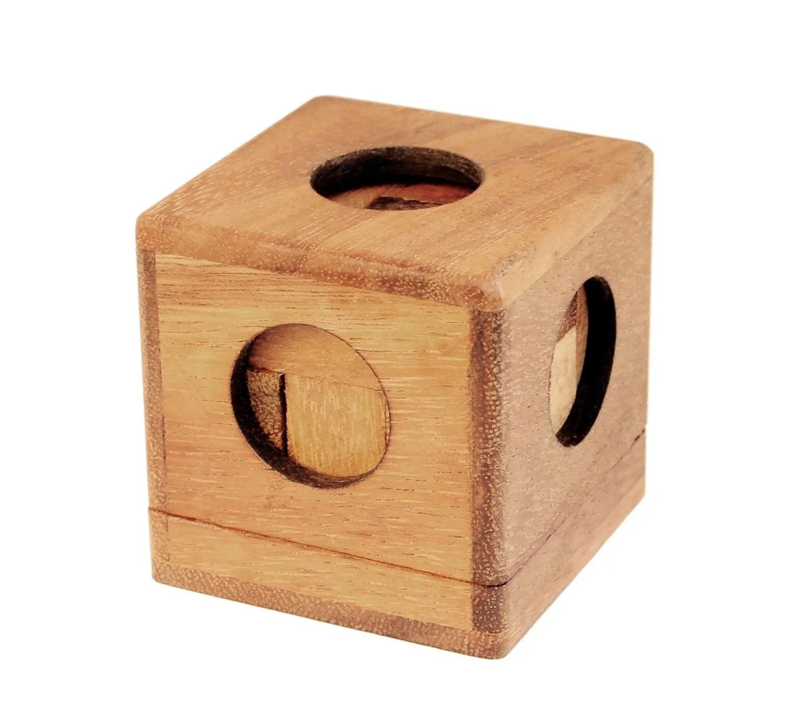 Da Vinci Bricks M, S and double - 3D Wooden Brain Teaser - Difficulty HARD 3/6 + EXTREME 4/6 - Leonardo da Vinci Collection - Image 2