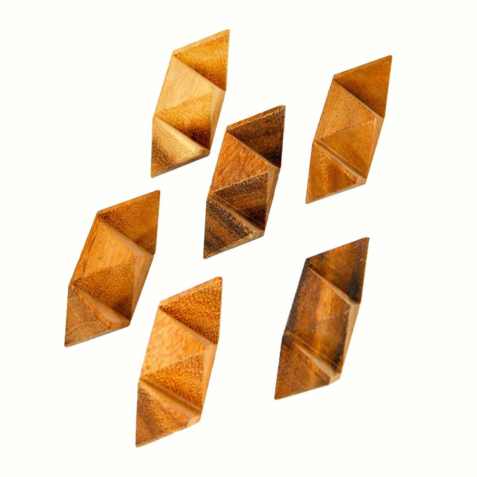 Octocedron S e M - 3D Wooden Brain Teaser - Difficulty: 6/6 HARD - Leonardo da Vinci Collection - Image 3