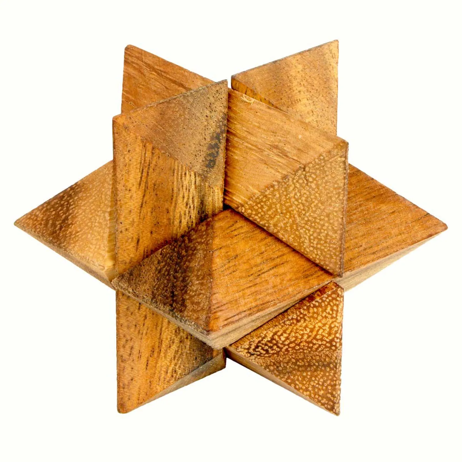 Polar star - 3D Wooden Brain Teaser - Difficulty: 6/6 HARD - Star adventure collection