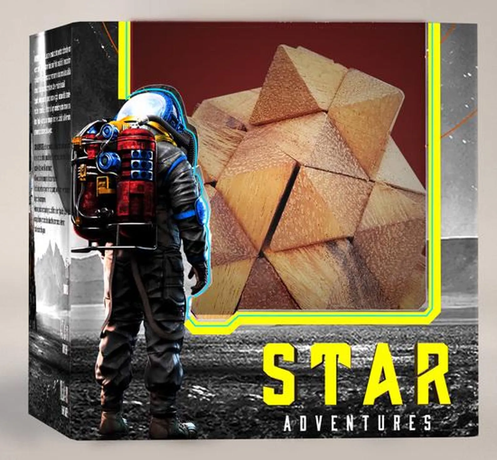 Ceres - 3D Wooden Brain Teaser - Difficulty 4/6 Extreme - Star adventure Collection - Image 2