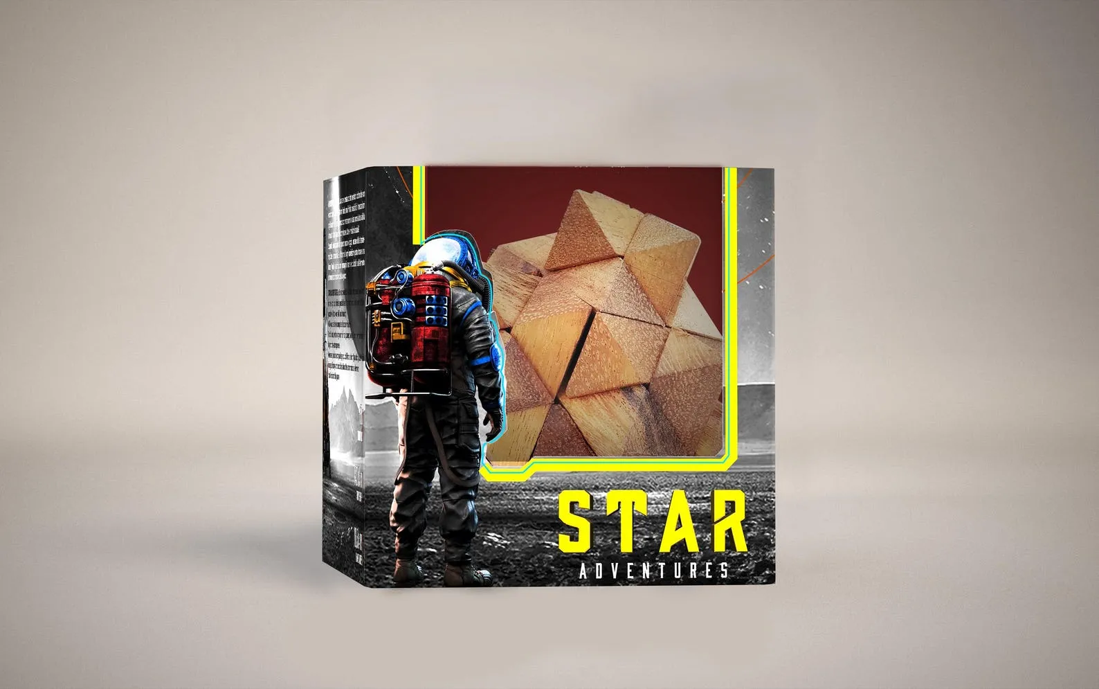 Ceres - 3D Wooden Brain Teaser - Difficulty 4/6 Extreme - Star adventure Collection - Image 3