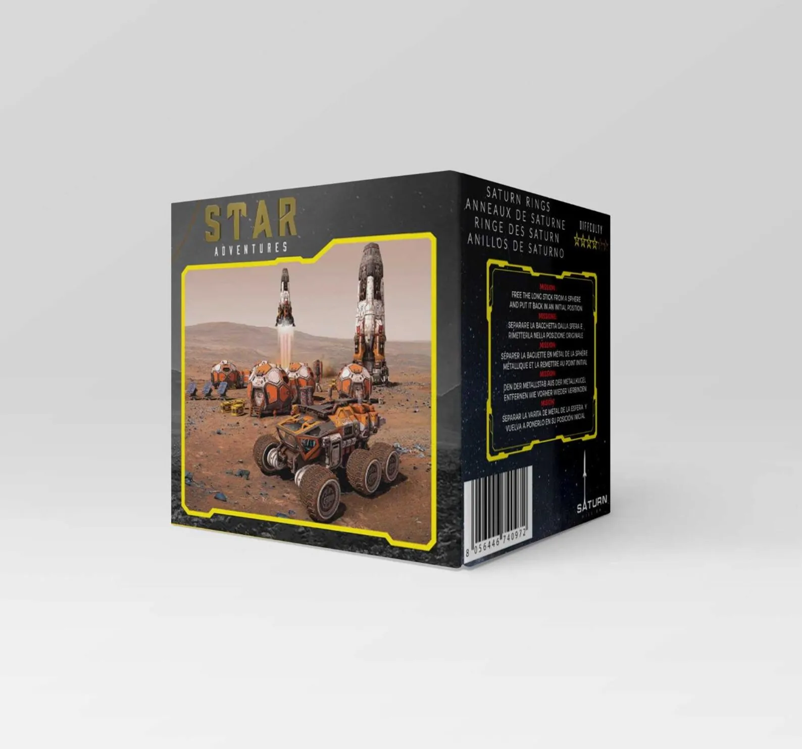 Ceres - 3D Wooden Brain Teaser - Difficulty 4/6 Extreme - Star adventure Collection - Image 6