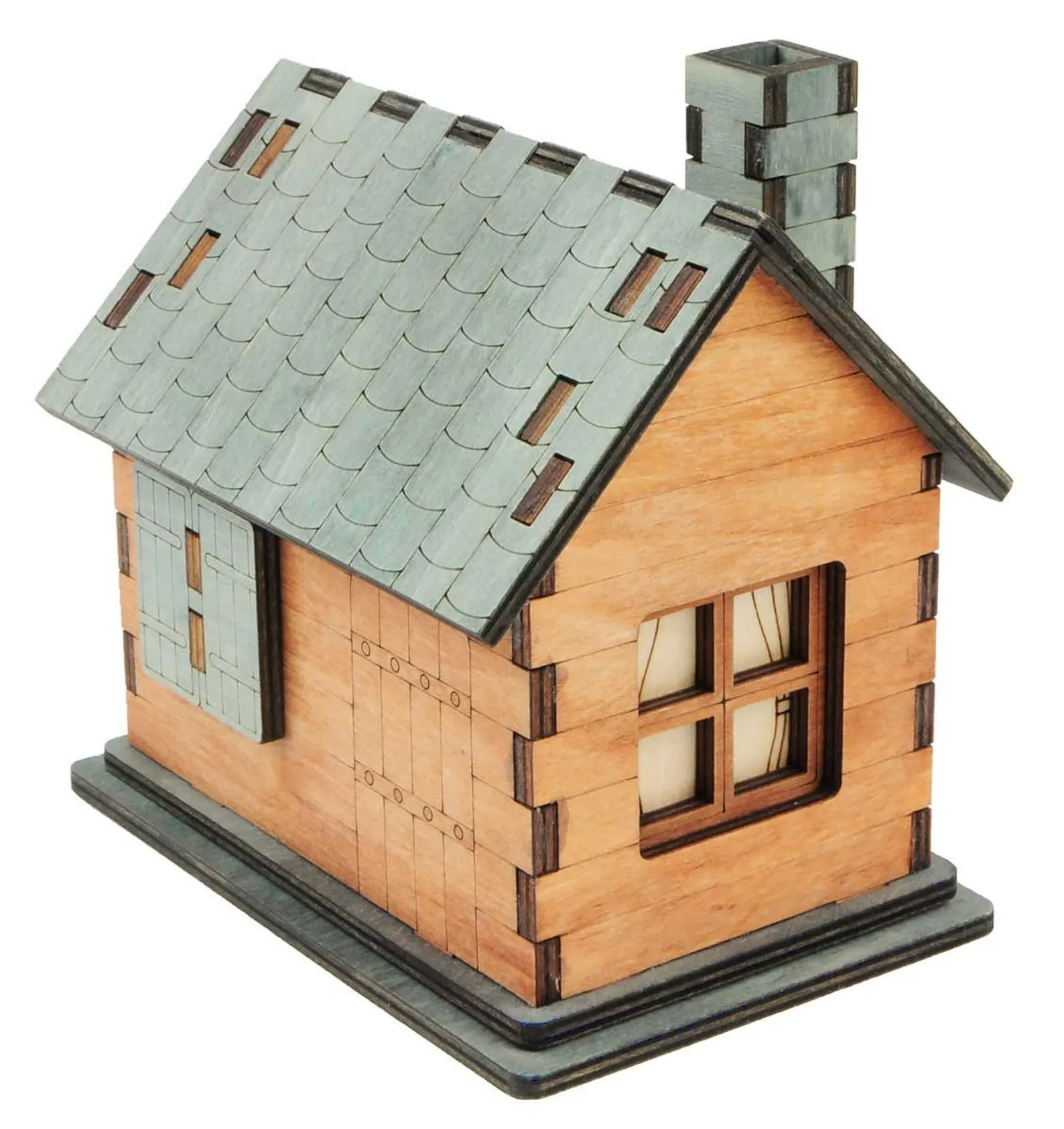 Da Vinci House - Secret Box - Wooden Brain Teaser - Difficulty 4/6 Extreme - Leonardo da Vinci Collection - Image 2