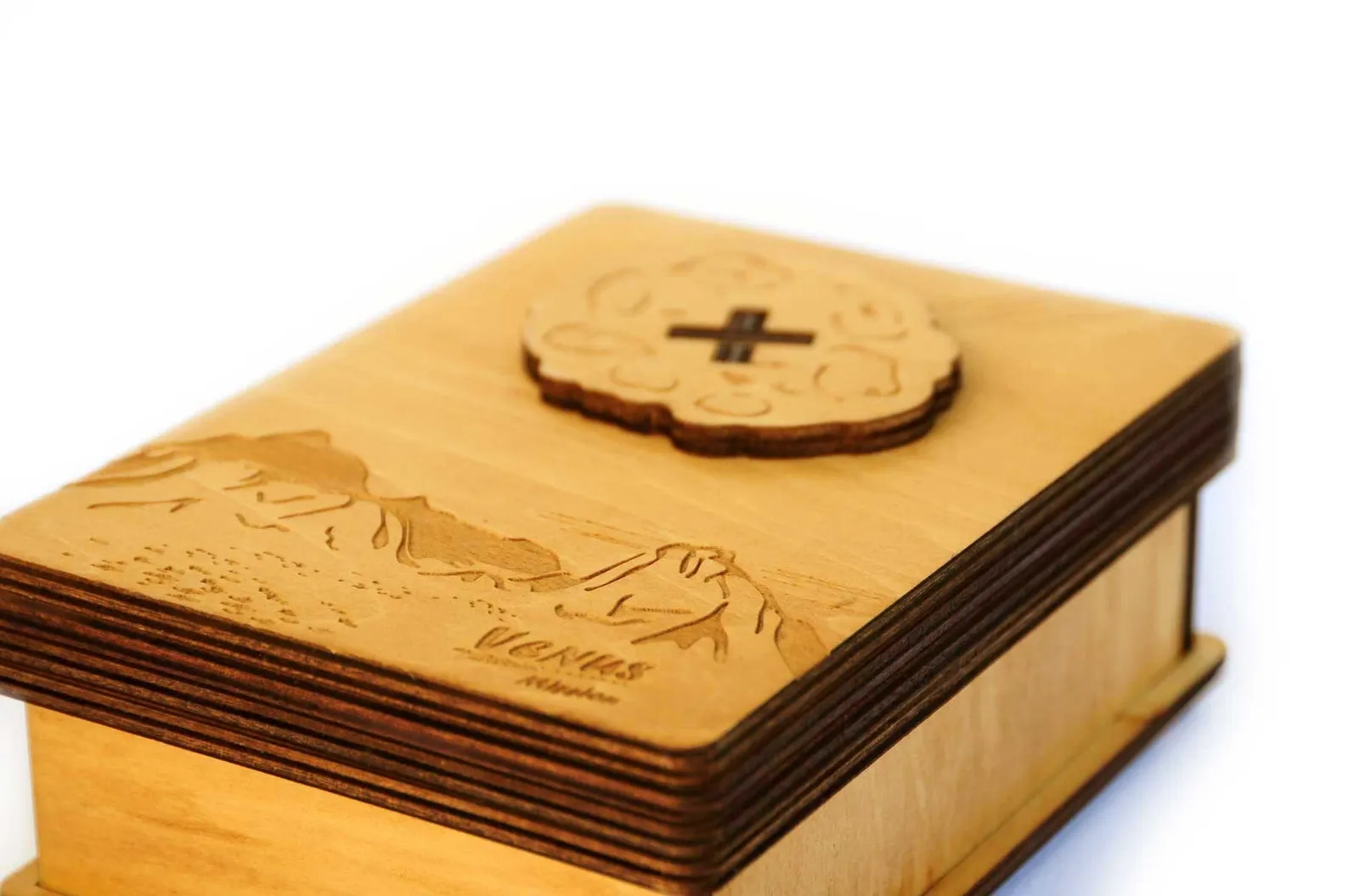 The Venus Mission - Wooden Brain Teaser - Secret Box - Difficulty 5/6 Incredible - Star Adventures Series - Image 3