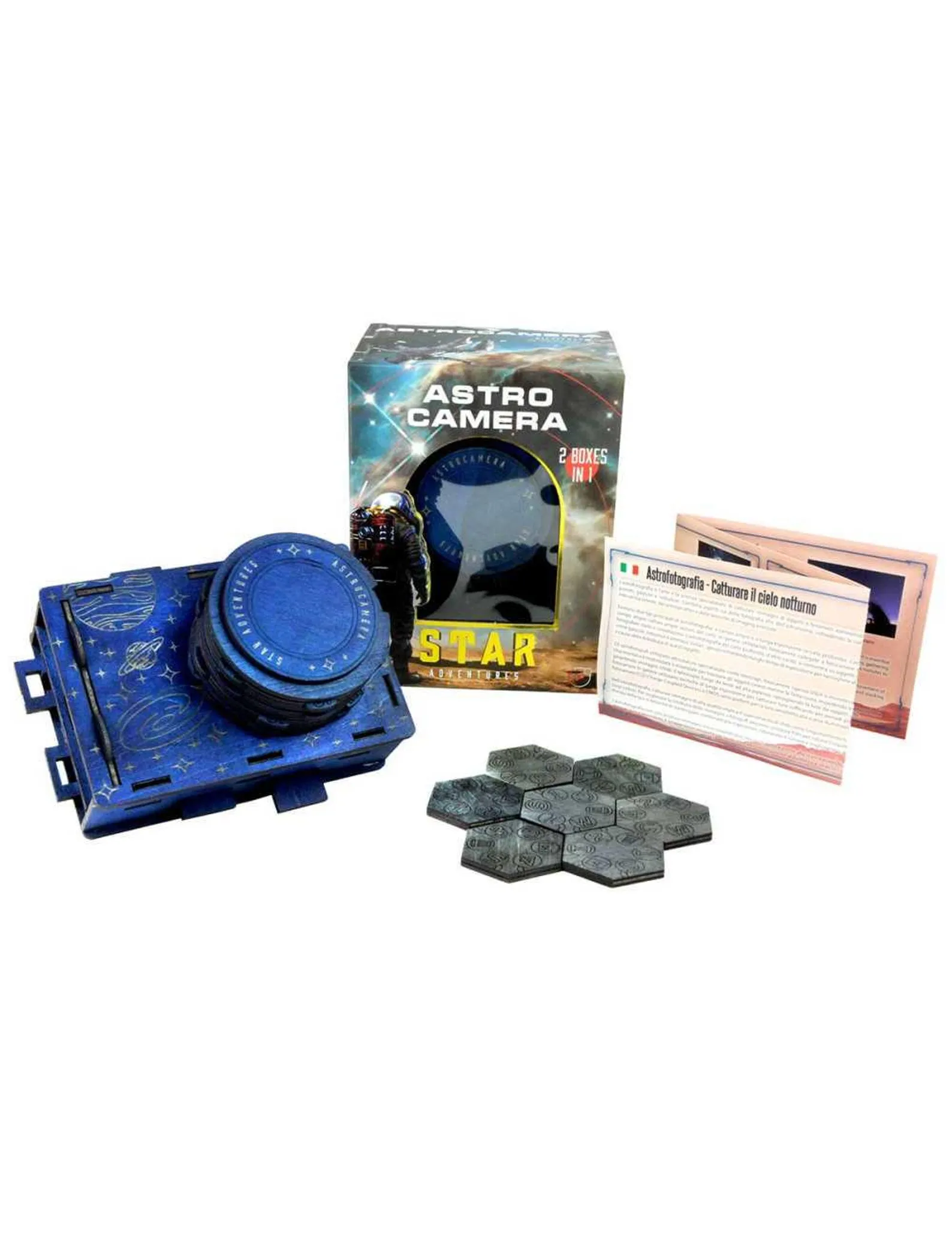 Astrocamera - Wooden Puzzle - Difficulty 4/6 Extreme - Star Adventures Series - Image 2