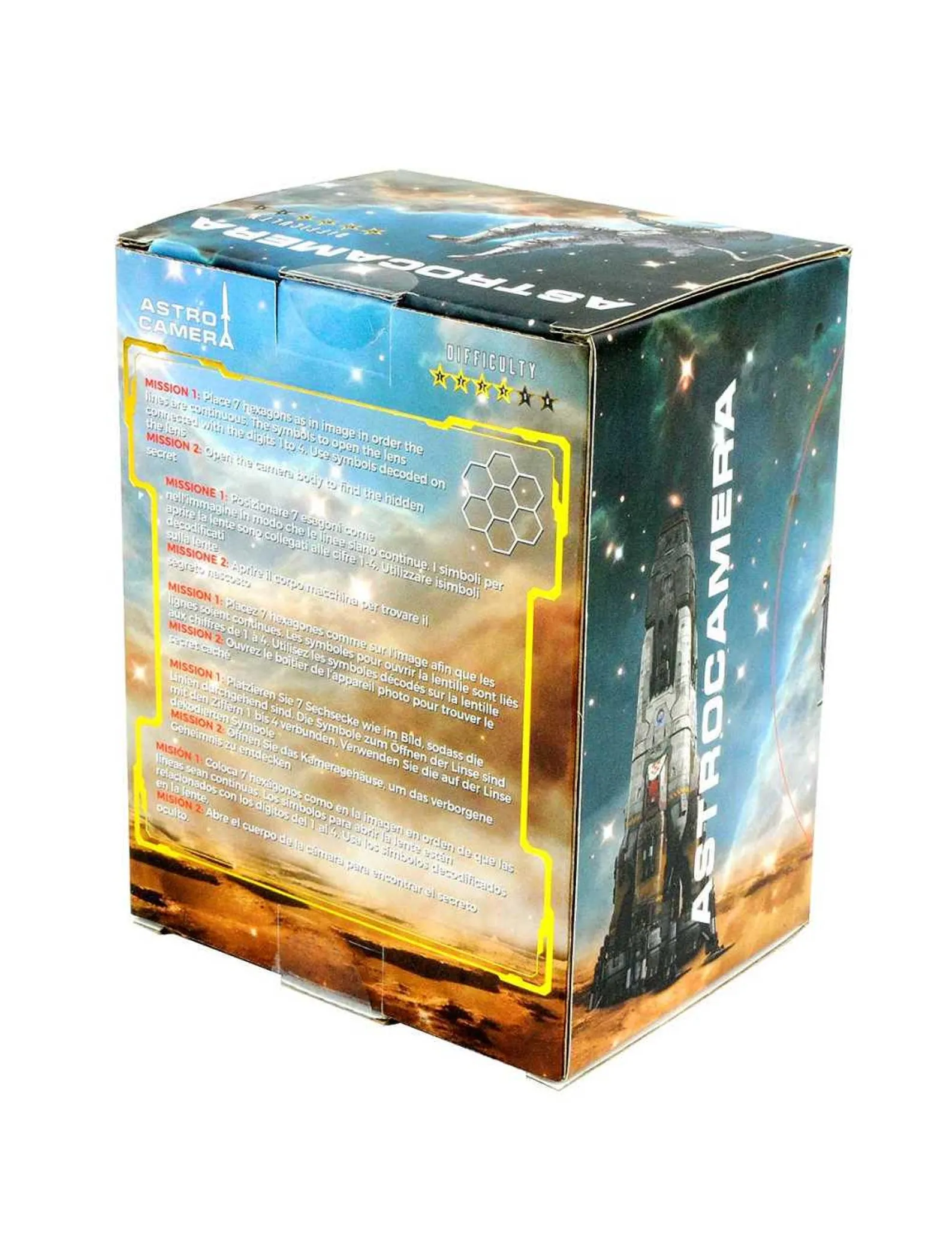 Astrocamera - Wooden Puzzle - Difficulty 4/6 Extreme - Star Adventures Series - Image 5