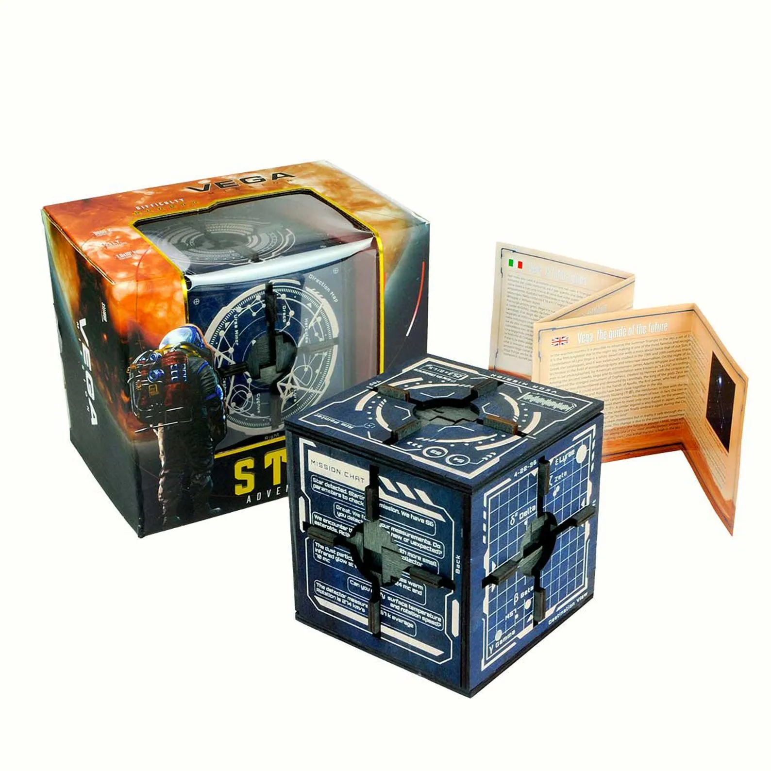 Vega - Wooden Brain Teaser - Secret Box - Difficulty 6/6 Expert - Star Adventures Series - Image 4