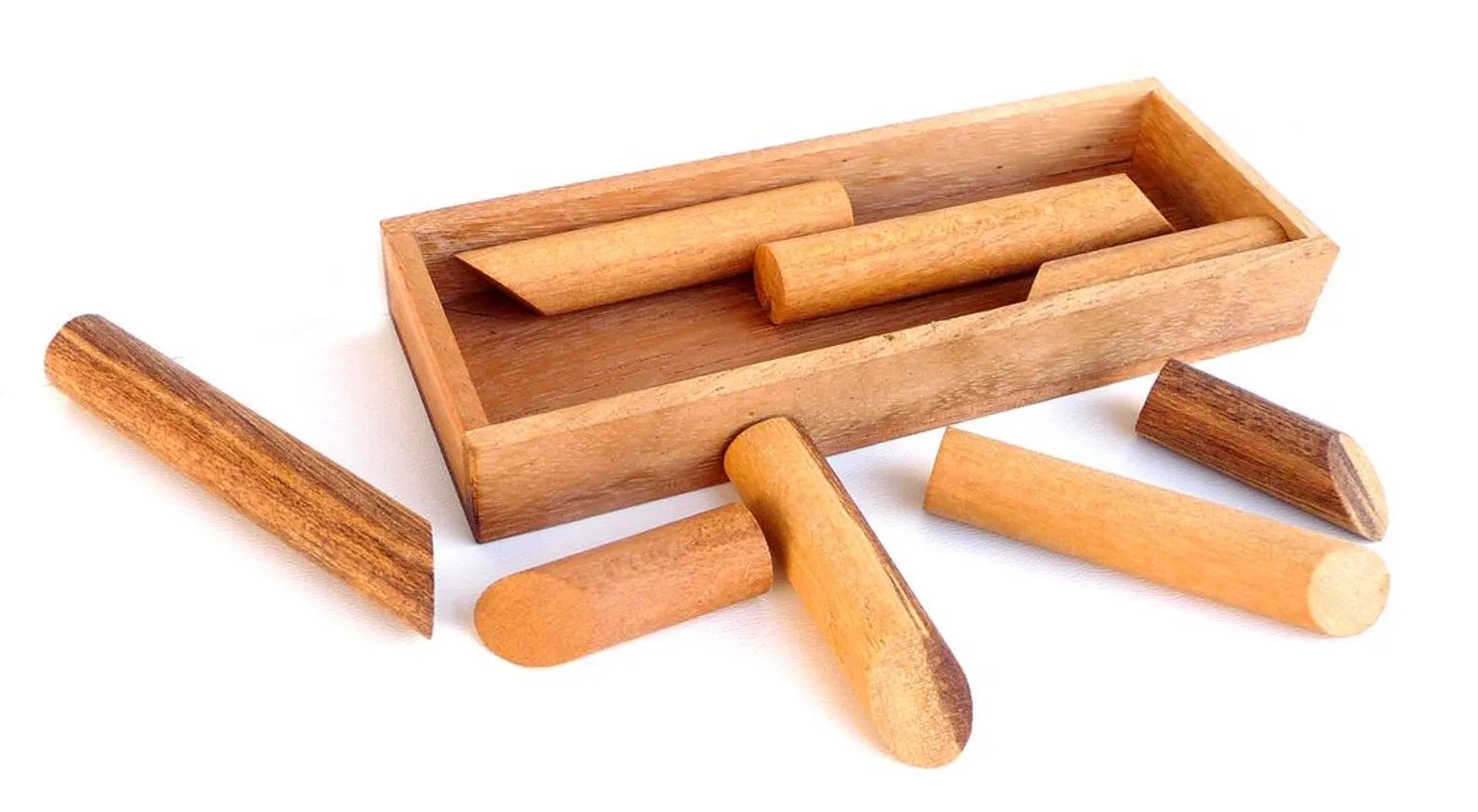 Cigar Box - Brain Teaser in Fine Wood - Difficulty 4/6 Extreme - Collection Euclide