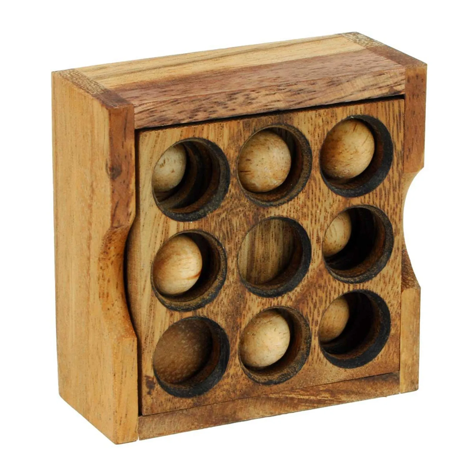 The perspective 3D - Brain Teaser in Fine Wood - Difficulty 3/6 Hard - Leonardo da Vinci Collection